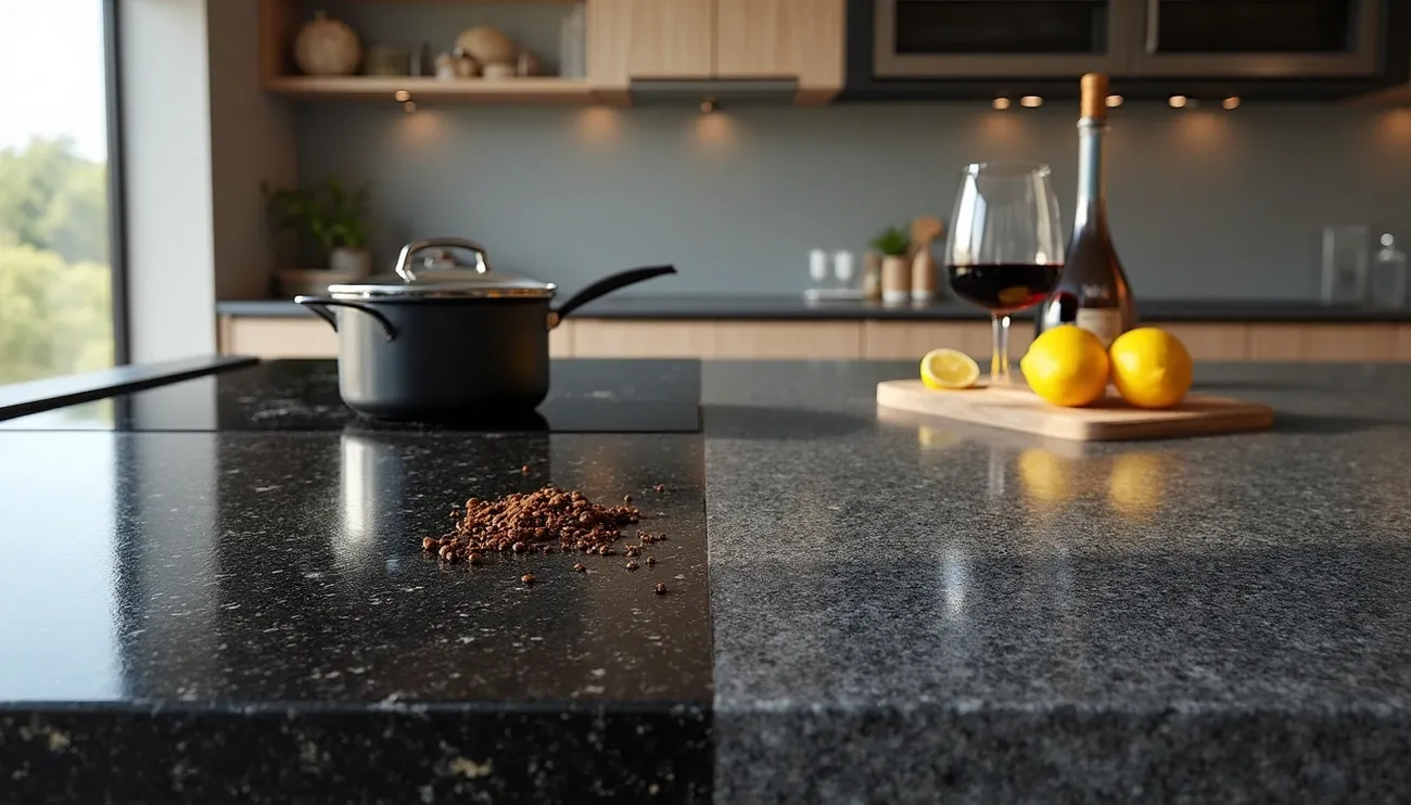 Quel Plan de Travail Choisir : Granit vs Quartz – Le Guide 2025